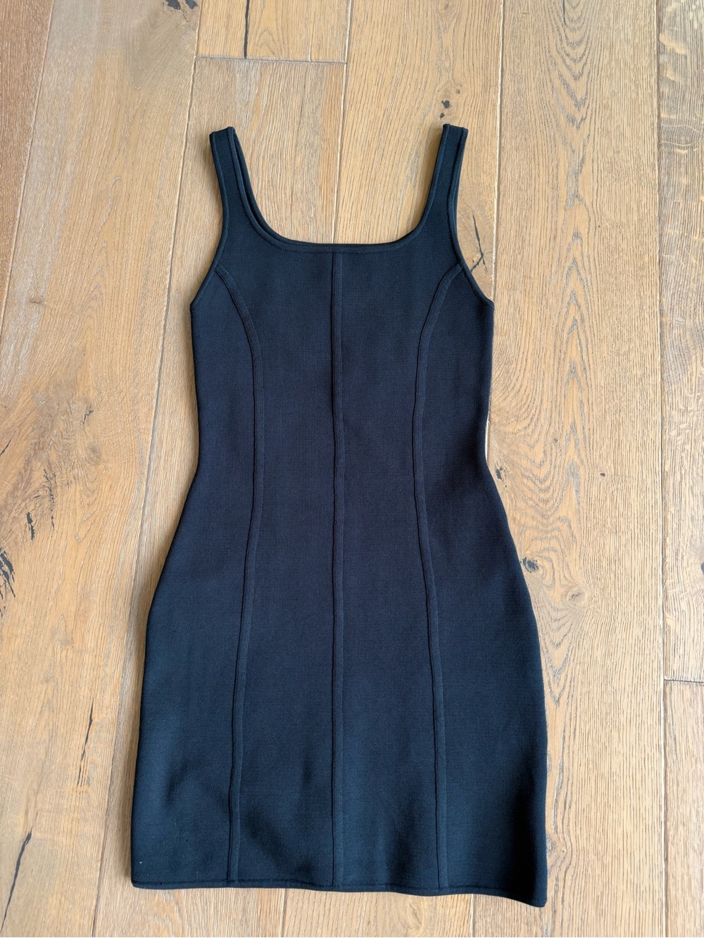 Babaton Navy Blue Tank Bodycon Mini Dress
